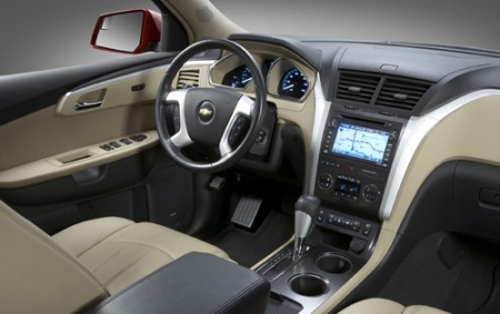 Тест-драйв Chevrolet Traverse 2009