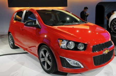 Chevrolet Sonic RS. Фото и видео