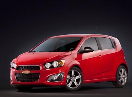 Chevrolet Sonic RS. Фото и видео