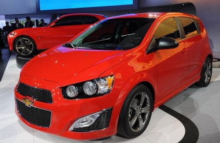 Chevrolet Sonic RS. Фото и видео