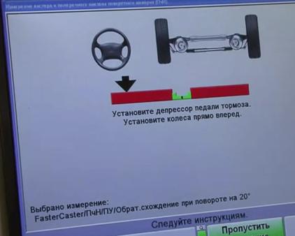 Развал-схождение на Шевроле Экспресс