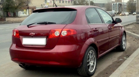 Chevrolet Lacetti Hatchback преображение