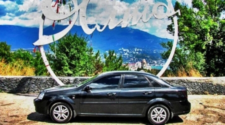 Тюнинг черной Chevrolet Lacetti SX