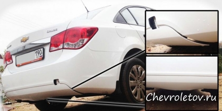 Ремонт бампера Chevrolet Cruze