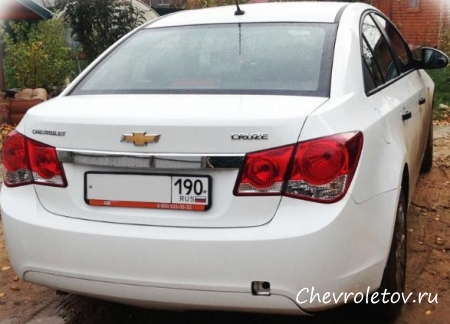 Ремонт бампера Chevrolet Cruze