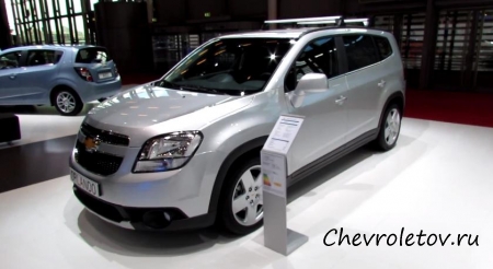 Минивен Chevrolet Orlando 2013 будет продаваться в России и в дизельной версии