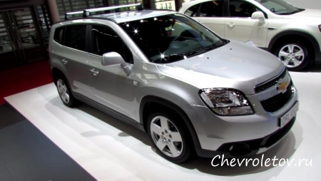 Минивен Chevrolet Orlando 2013 будет продаваться в России и в дизельной версии