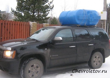 Отзыв от автовладельца о Chevrolet Tahoe 5.3 AT (2009 г.в.)