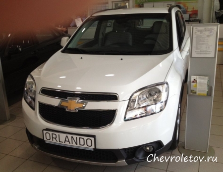 Chevrolet Orlando 2012 - отзыв владельца