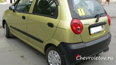 Отзыв о Chevrolet Spark 0,8 2005 г.в.